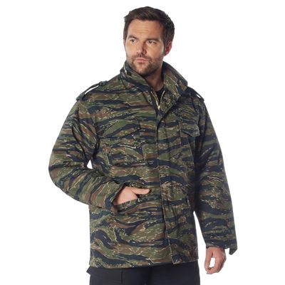 US Jacke M65 mit Einlage TIGER STRIPE