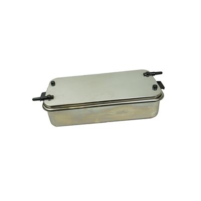 Instrumenten-Sterilisator mit Kunststoffgriff, Edelstahl, 22 x 12 x 4,5 cm