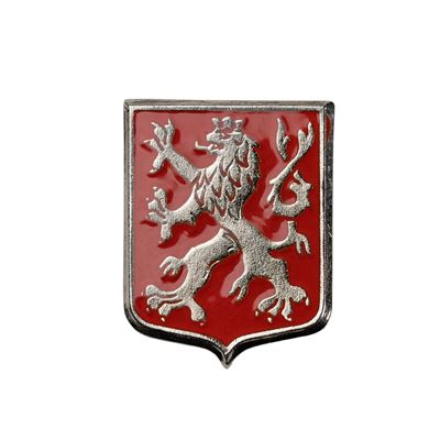 Nadelanstecker Tschechischer Löwe Wappen / ROT