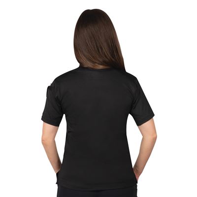 Poloshirt Damen TACTICAL PERFORMANCE kurzärmelig SCHWARZ ROTHCO 88310 5