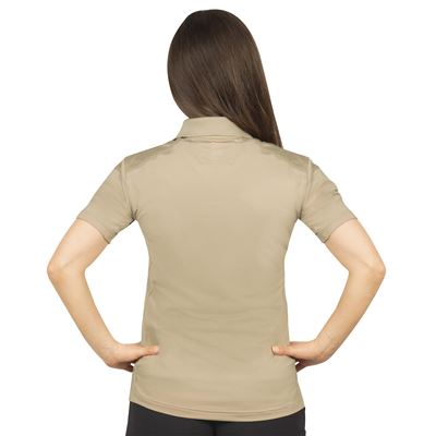 Poloshirt Damen TACTICAL PERFORMANCE kurzärmelig SILVER TAN ROTHCO 88320 6