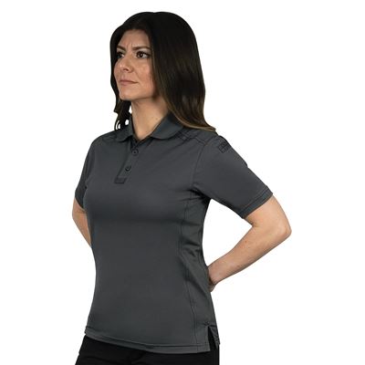 Poloshirt Damen TACTICAL PERFORMANCE kurzärmelig CHARCOAL GRAUES ROTHCO 88340 3
