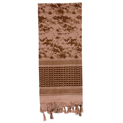 Tuch SHEMAGH 107 x 107 cm DIGITAL DESERT (MARPAT)
