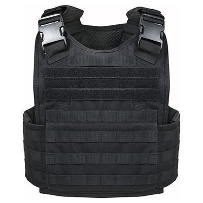 Plate Carrier MOLLE Plattenträger SCHWARZ Übergröße