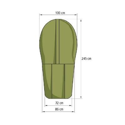 Biwaksack COMBAT Gore-Tex® OLIV CARINTHIA 89710 3