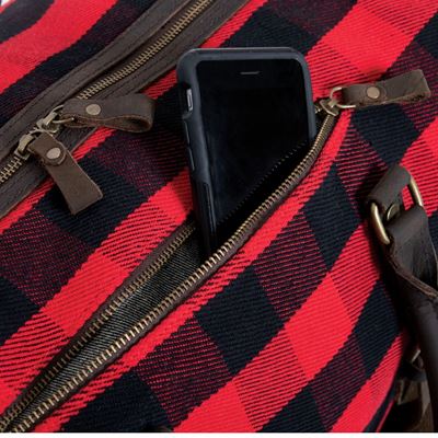 Reisetasche EXTENDED WEEKENDER RED PLAID