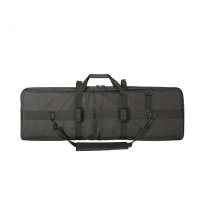 Gewehrtasche mit Fächern 90 cm SCHWARZ