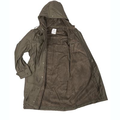 BW lange Parka-Jacke mit Innenfutter GRÜN