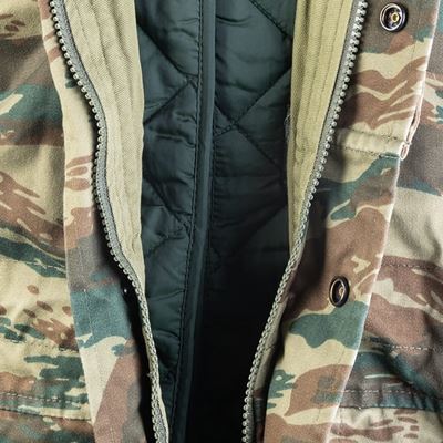 Jacke mit Einlage mod I griechisch LIZARD CAMO gebraucht