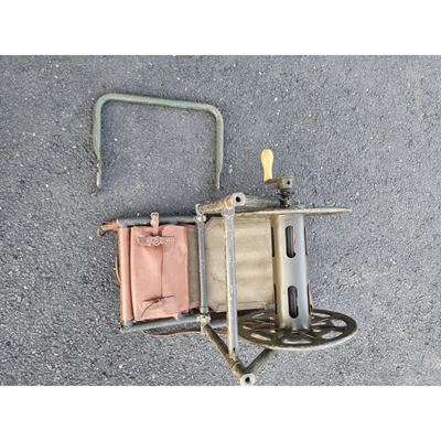 Militärischer Kabelabroller BW mit Spule gebraucht Bundeswehr 9105412 3
