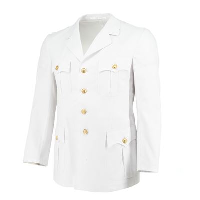 BW MARINE-Jacke mit goldenen Knöpfen, WEISS