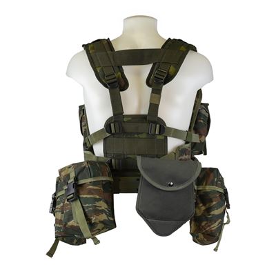 Griechisches Assault-Westen-Set LIZARD CAMO leicht gebraucht Griechische Armee  91072400-II 2