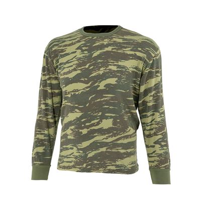 Langarm-T-Shirt GREEK LIZARD CAMO gebraucht Griechische Armee  91083560 2