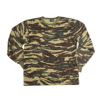 Langarm-T-Shirt GREEK LIZARD CAMO gebraucht