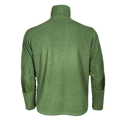 Sweatshirt FLEECE Greek 3/4 zip GREEN gebraucht