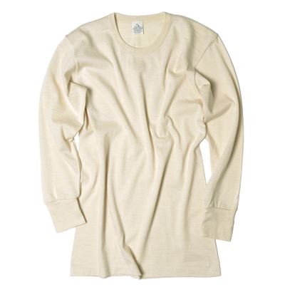 Unterhemd ITAL. Lang Rohweiss