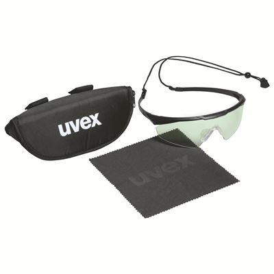 Brille Taktische APACHE SPEC VARIOMATIC SET SCHWARZ UVEX 9112561 2