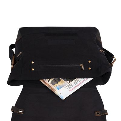 Umhängetasche VINTAGE B-15 PILOT MESSENGER SCHWARZ ROTHCO 9117 3