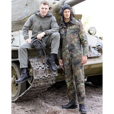 Panzerjumpsuit BW mit Einlage GRÜN gebraucht