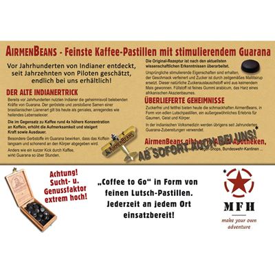 AirmenBeans® Kaffee-Pastillen mit Koffein Packung mit 21 Stück  912001 2