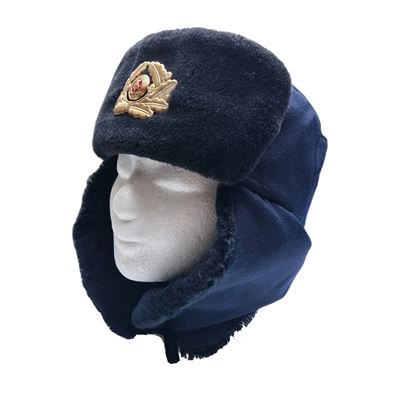 NVA MARINE Offiziersmütze mit goldenem Abzeichen BLAU NVA/DDR Armee  91211137 2