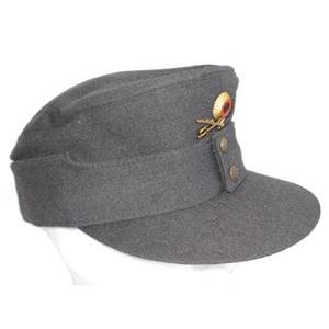 BW-Bergkappe mit Kokarde und gekreuzten Schwertern, gebraucht