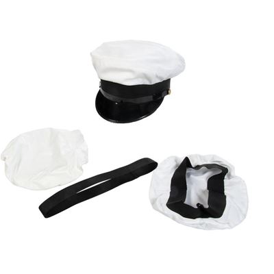 Ital. Marineschirmmütze WEISS Italienische Armee  91244531 2