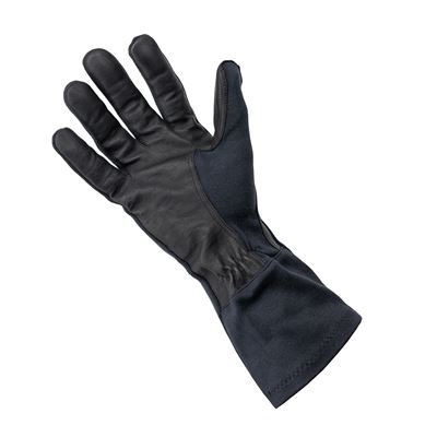BW Aramid/Leder-Flughandschuhe SCHWARZ gebraucht