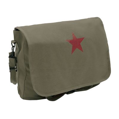 PARATROOPER Umhängetasche RED STAR GREEN