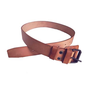 Ledergürtel, 4 cm breit, UNGARISCH, hell