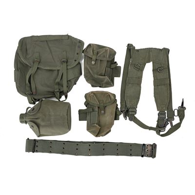 Tragesystem Typ US GRIECHISCH 7 Teile, original, gebraucht