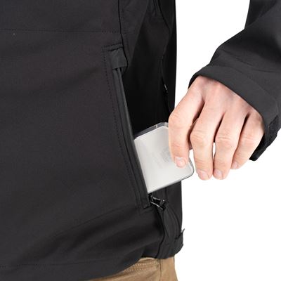 Softshell-Jacke mit Kapuze 2012 für Militärpolizisten SCHWARZ Tschechische Armee  9156901 4