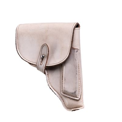 Pistolen Holster MAKAROV Leder WEISS gebraucht