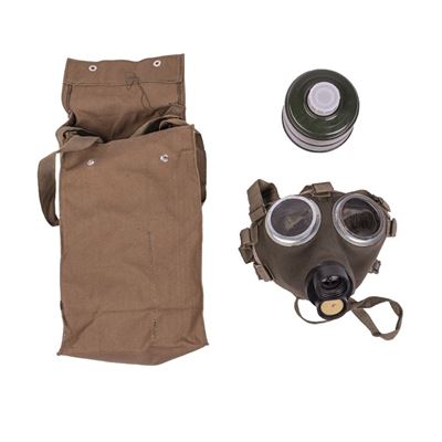 Gasmaske UNGARISCH M75 mit Filter und Hülle Ungarische Armee  91651500 2