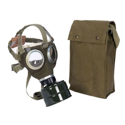 Gasmaske UNGARISCH M75 mit Filter und Hülle