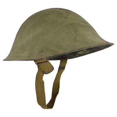 Helm britisch MARK IV GRÜN gebraucht