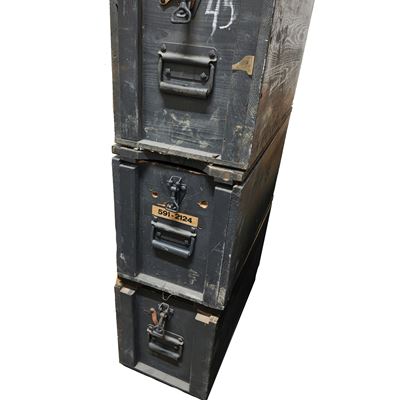 Holzkiste mit seitlichem Verschluss SCHWEIZER gebraucht Schweizer Armee  917721 2