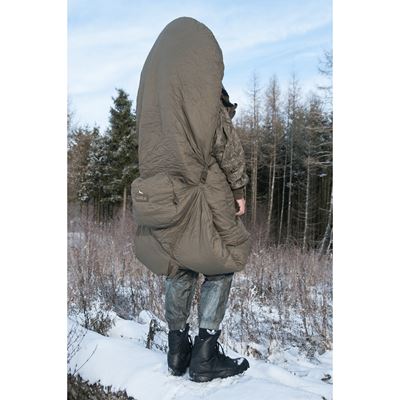 Extrem-Schlafsack mit Ärmeln Survival ONE OLIVE – GRÜN CARINTHIA 92070 4
