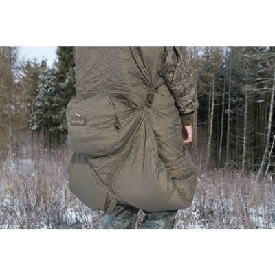 Extrem-Schlafsack mit Ärmeln Survival ONE OLIVE – GRÜN CARINTHIA 92070 3