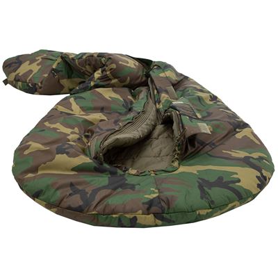 Schlafsack DEFENCE 4 WOODLAND CARINTHIA 92522-92523 8