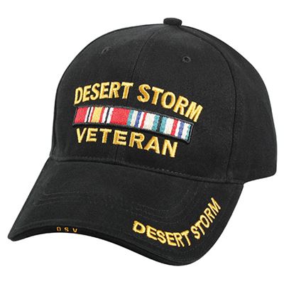 Cappy DELUXE DESERT STORM VETERAN SCHWARZ