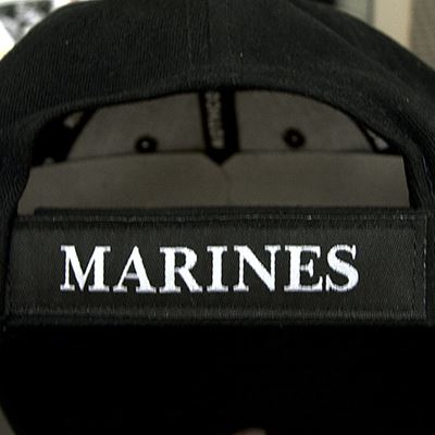 Baseballmütze DELUXE USMC G & A LOGO SCHWARZ