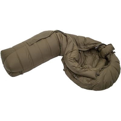 Daunenschlafsack Survival Down 1000 OLIV – GRÜN CARINTHIA 93590 2