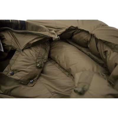 Daunenschlafsack Survival Down 1000 OLIV – GRÜN CARINTHIA 93590 7