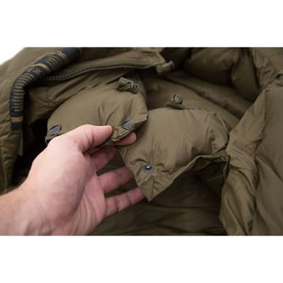 Daunenschlafsack Survival Down 1000 OLIV – GRÜN CARINTHIA 93590 6