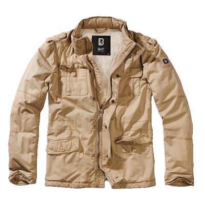 Jacke BRITANNIA JACKET gefüttert KHAKI