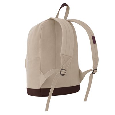 Rucksack VINTAGE TEARDROP Lederakzente KHAKI ROTHCO 9616 7