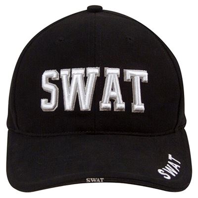 Baseballmütze DELUXE SWAT SCHWARZ