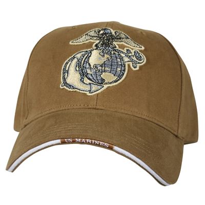 Cappy aufgestickte Schrift USMC COYOTE ROTHCO 9827 2