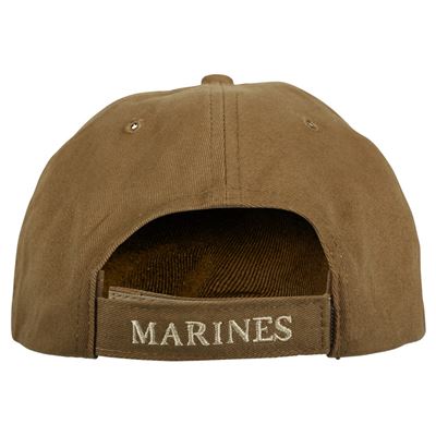 Cappy aufgestickte Schrift USMC COYOTE ROTHCO 9827 4